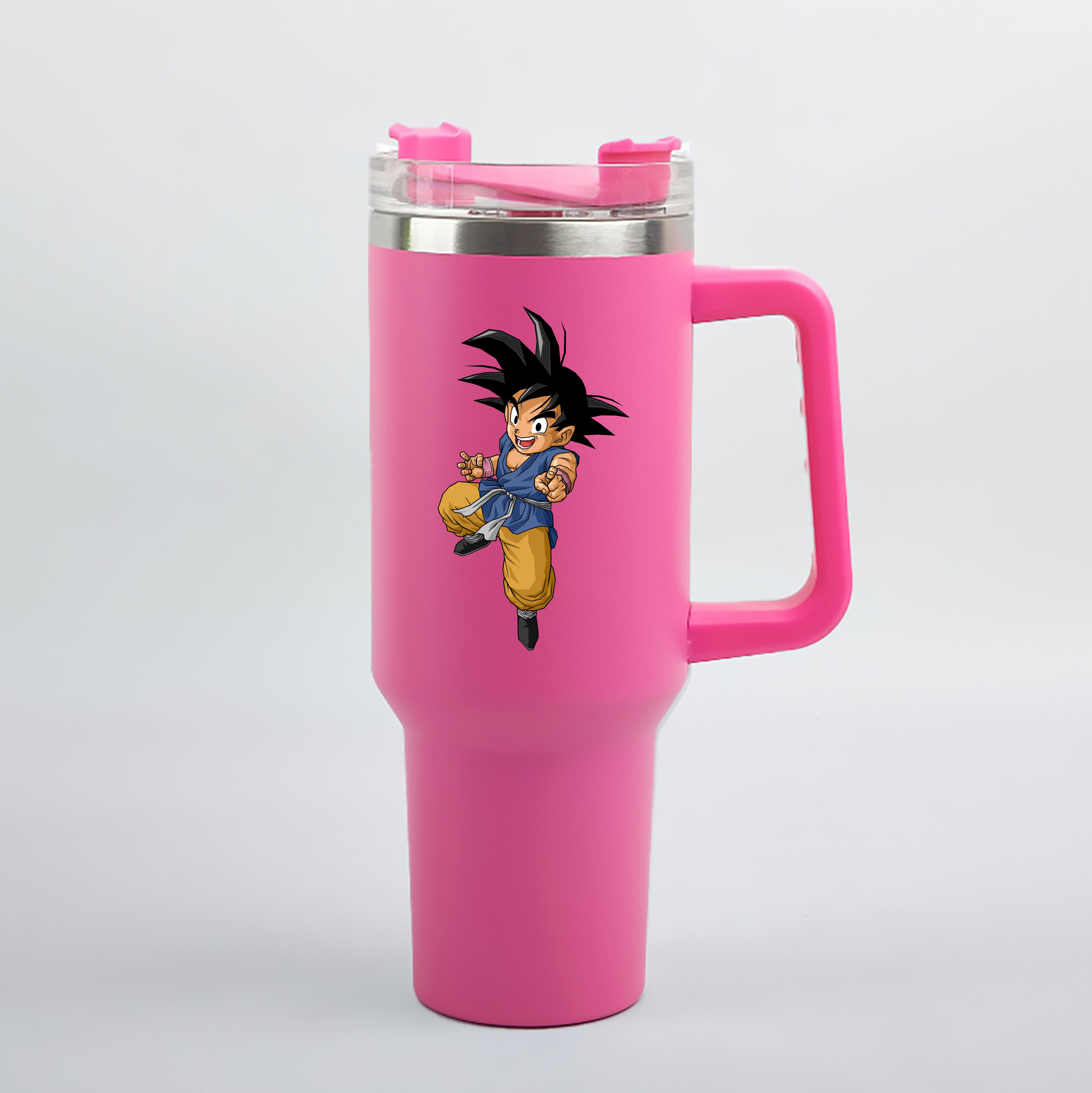 （画像用） ドラゴンボール 孫悟空（そん ごくう）Son Goku カカロット DRAGON BALL Kakarotto 1200mL車用タンブラー（カラープリント）